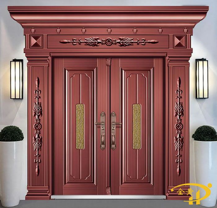 鋅合金別墅模壓門廠家