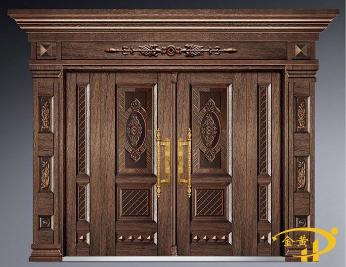 別墅鋅合金拼接門