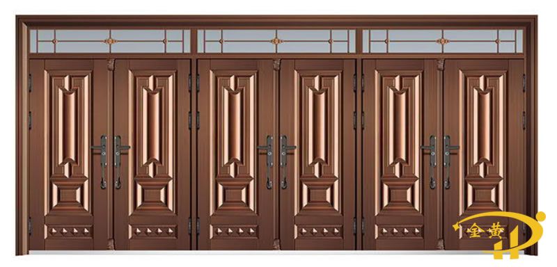 六開(kāi)鋅合金拼接門(mén)