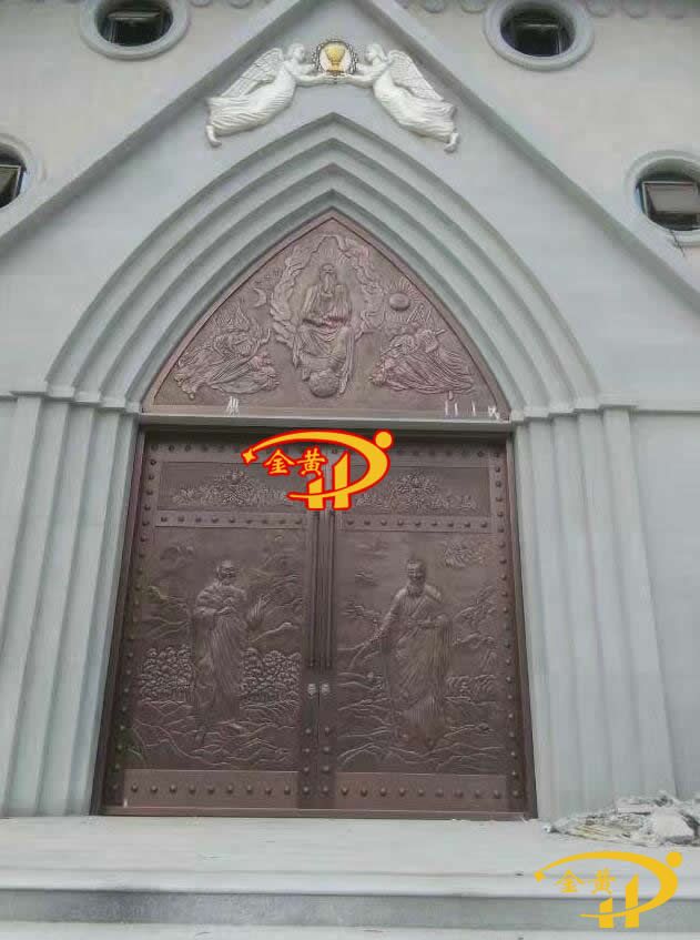 福建平潭天主教堂銅門