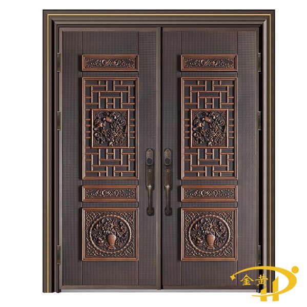 中式鑄鋁別墅大門