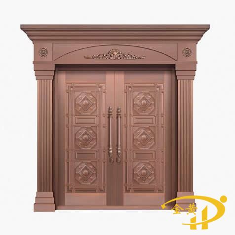 對(duì)開(kāi)銅門