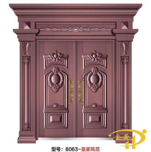 鋅合金鍍銅別墅門(mén)