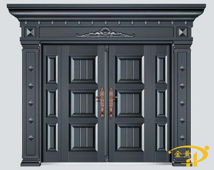 四開(kāi)子母鋅合金模壓門