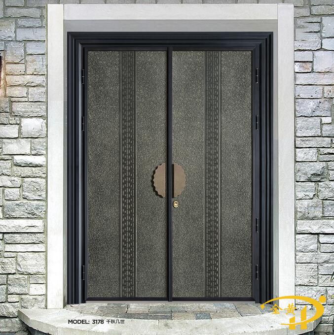 中式別墅鑄鋁大門(mén)