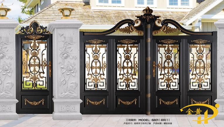 庭院鋁藝大門