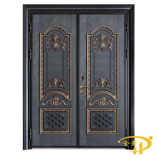 豪華雙開別墅門