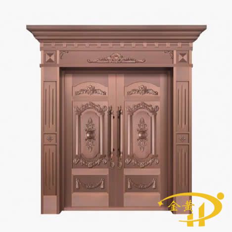 對(duì)開(kāi)銅門